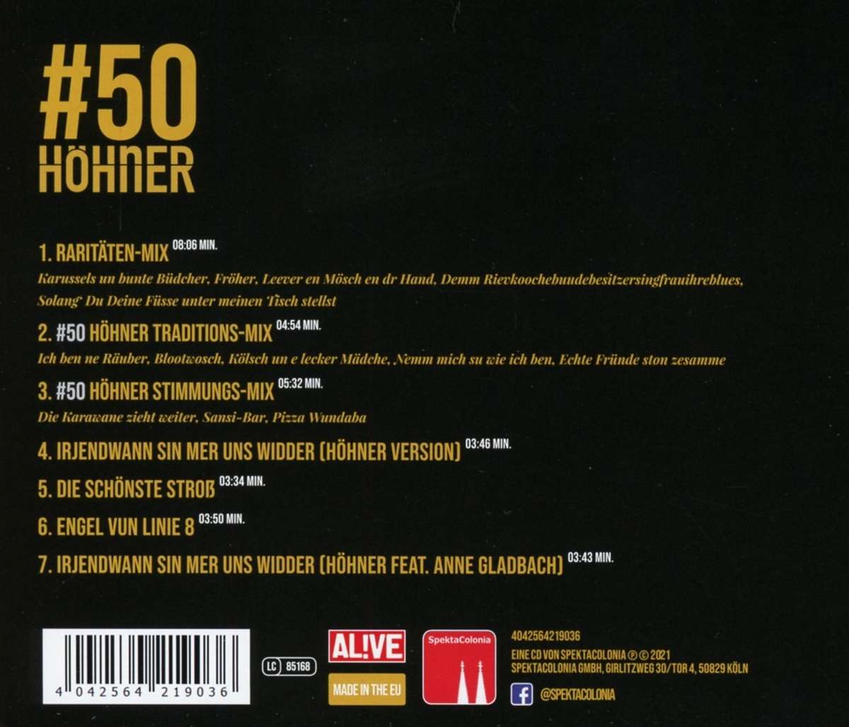 #50 Höhner - CD