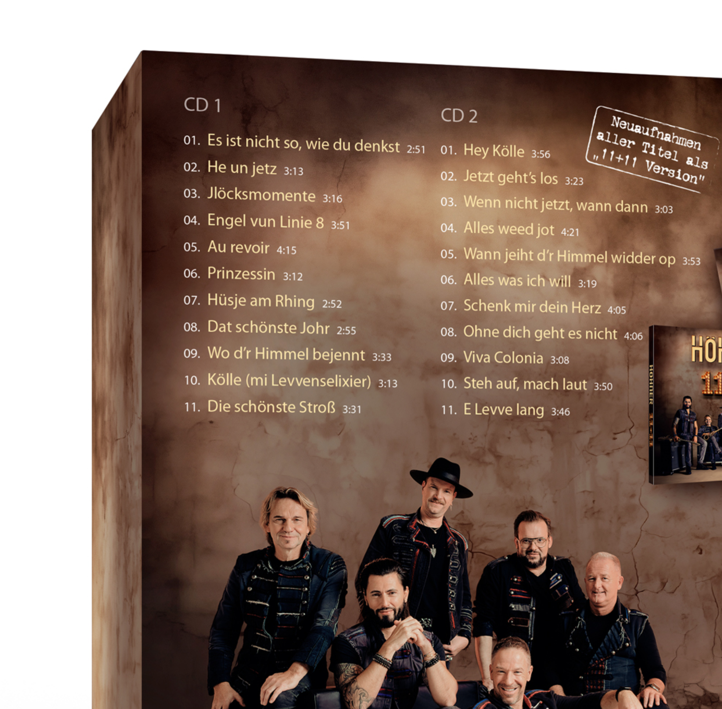 11 + 11 | Das aktuelle Album auf 2 LPs