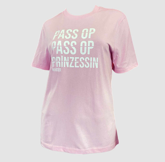 PASS OP PRINZESSIN | Unisex Shirt rosa