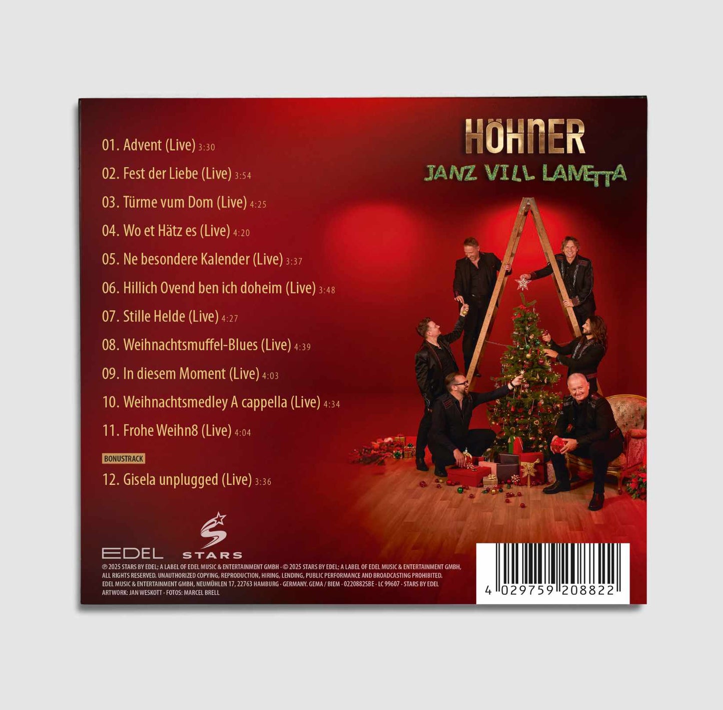 JANZ VILL LAMETTA | Das Höhner Weihnachtsalbum (LIVE)